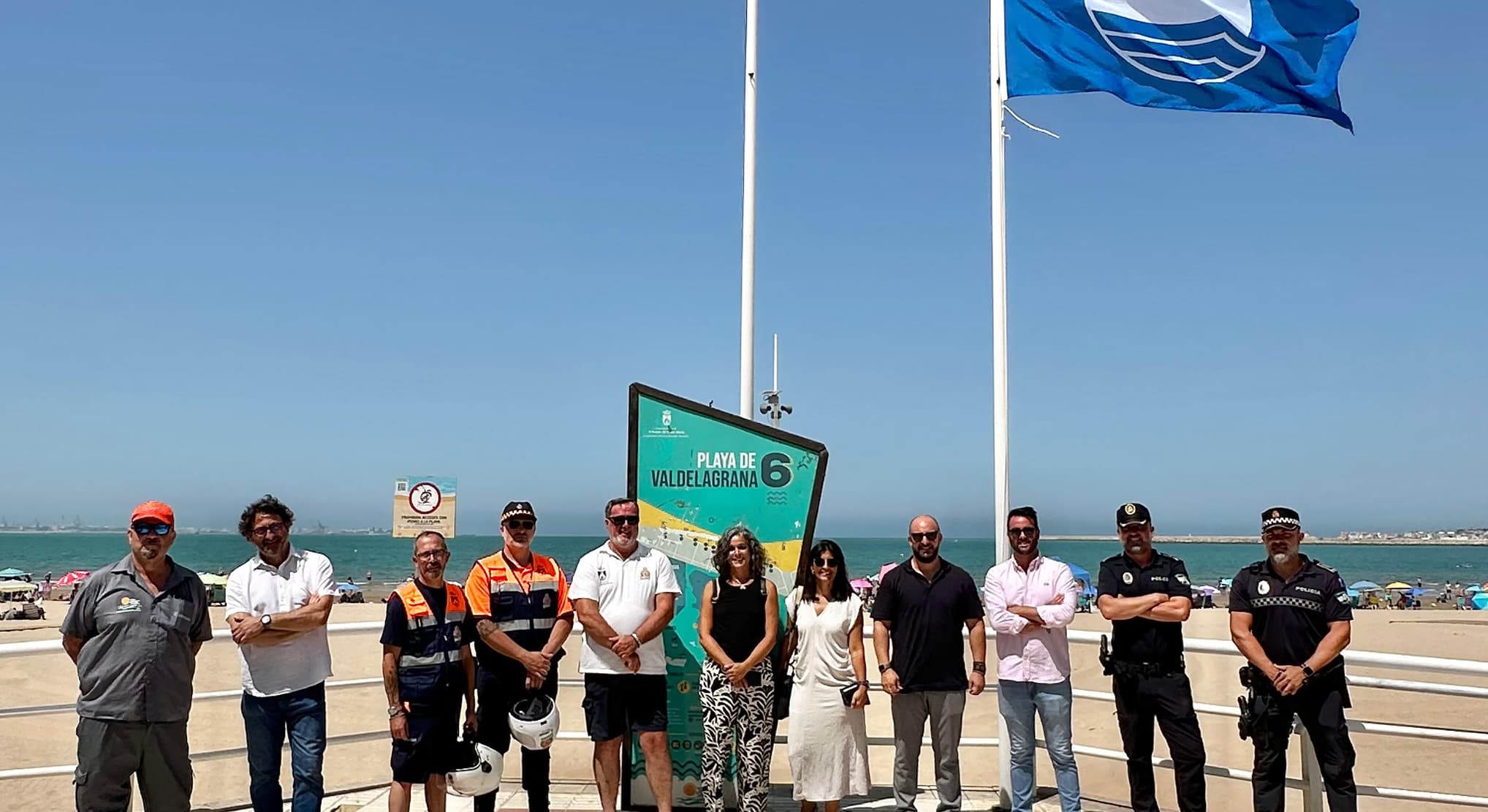 El Puerto de Santa María revalida esta Temporada sus cinco banderas azules y el sello del CEAAN