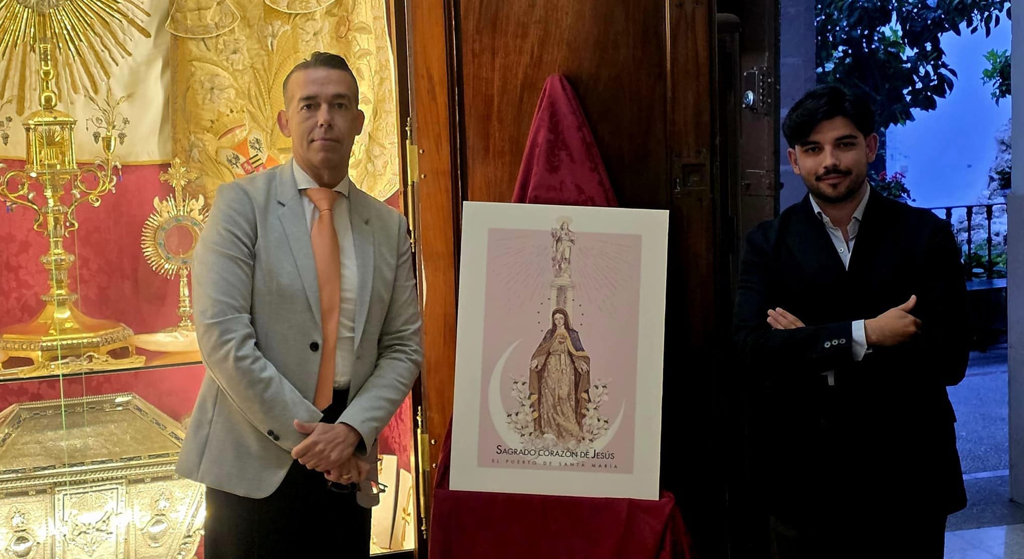 El Puerto presenta el cartel anunciador de las Fiestas del Sagrado Corazón de Jesús y del Inmaculado Corazón de María 2026