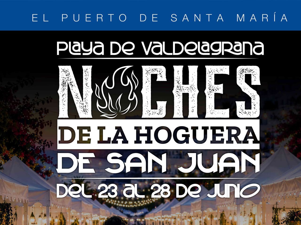 Las Noches Mágicas de San Juan regresan a Valdelagrana con seis días de mercado y actividades