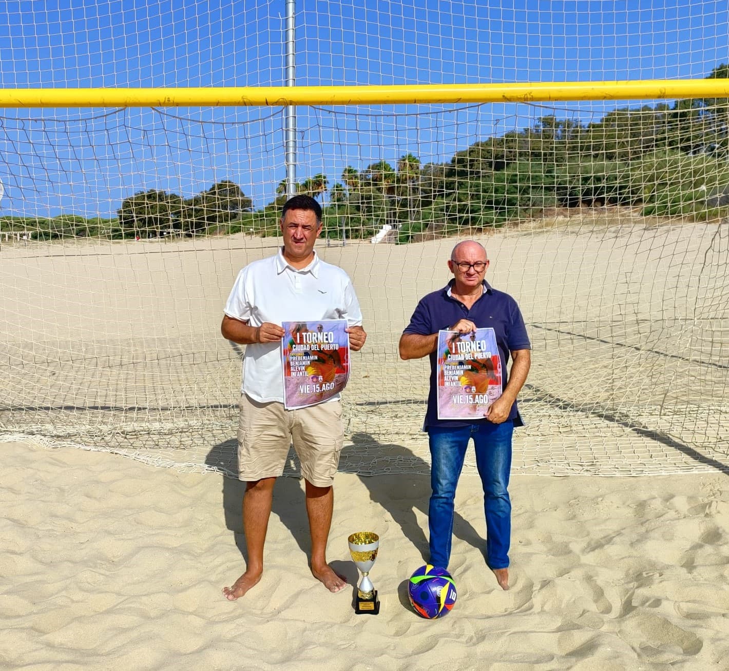 La playa de La Puntilla acogerá el 15 de agosto el I Torneo de Fútbol Playa Ciudad de El Puerto