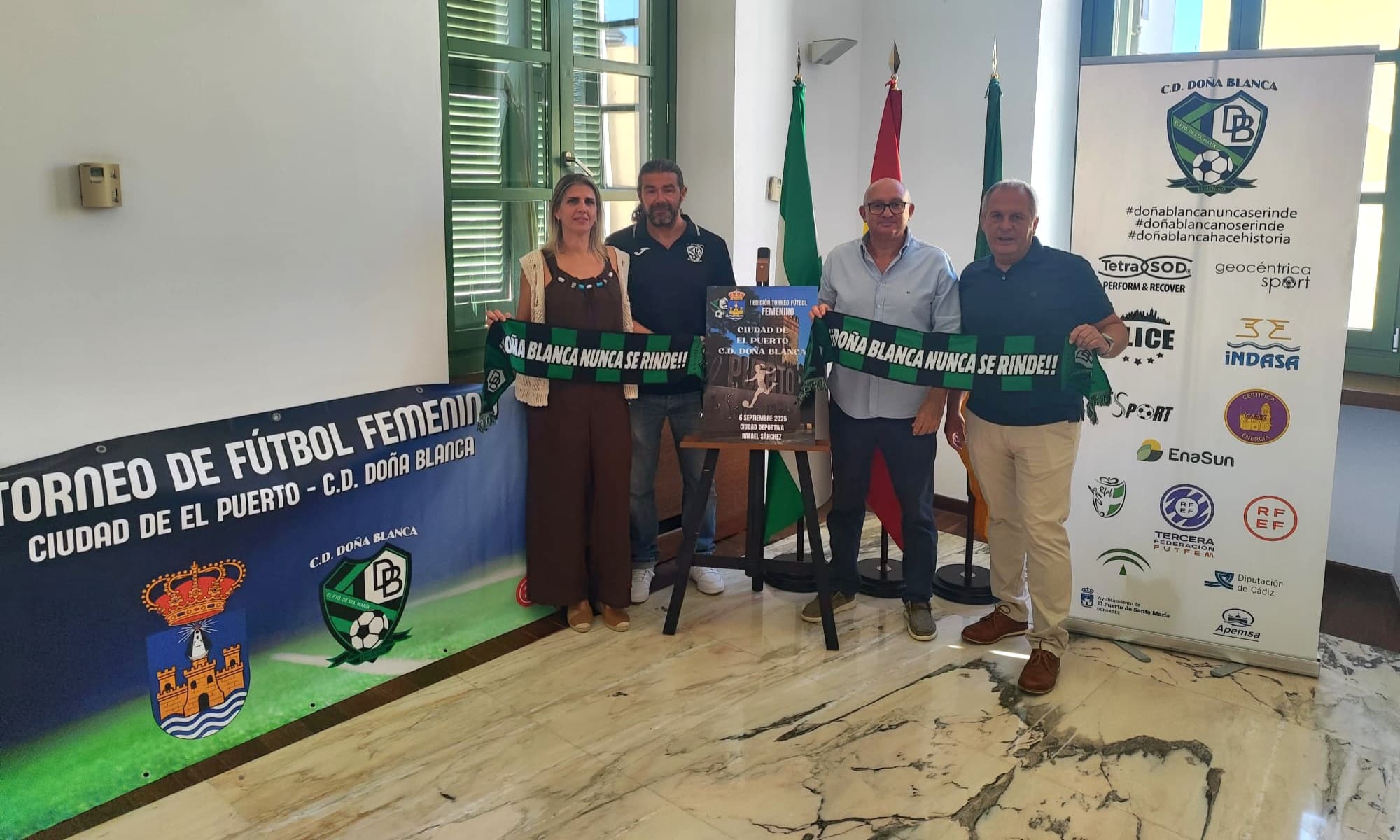 El I Torneo de Fútbol Femenino Ciudad de El Puerto se disputará el 6 de septiembre en la Ciudad Deportiva Rafael Sánchez
