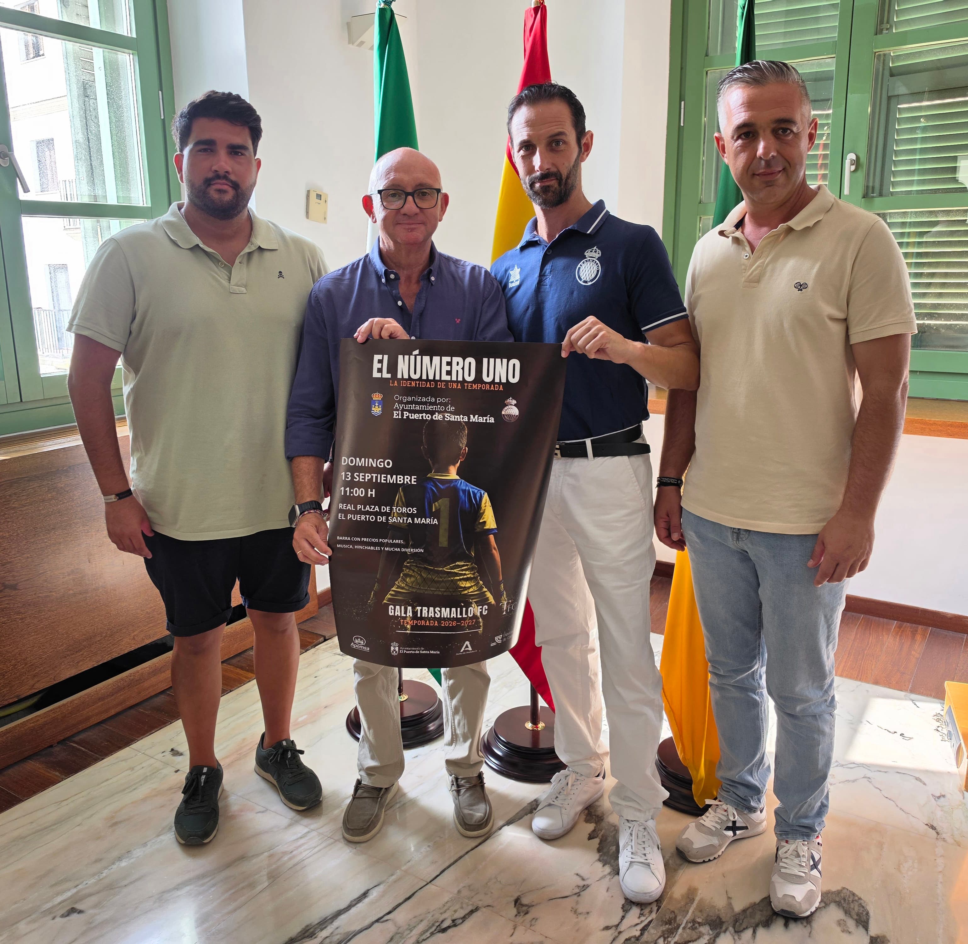 El Trasmallo FC reunirá a 600 futbolistas en la Real Plaza de Toros para presentar su temporada 2026/27