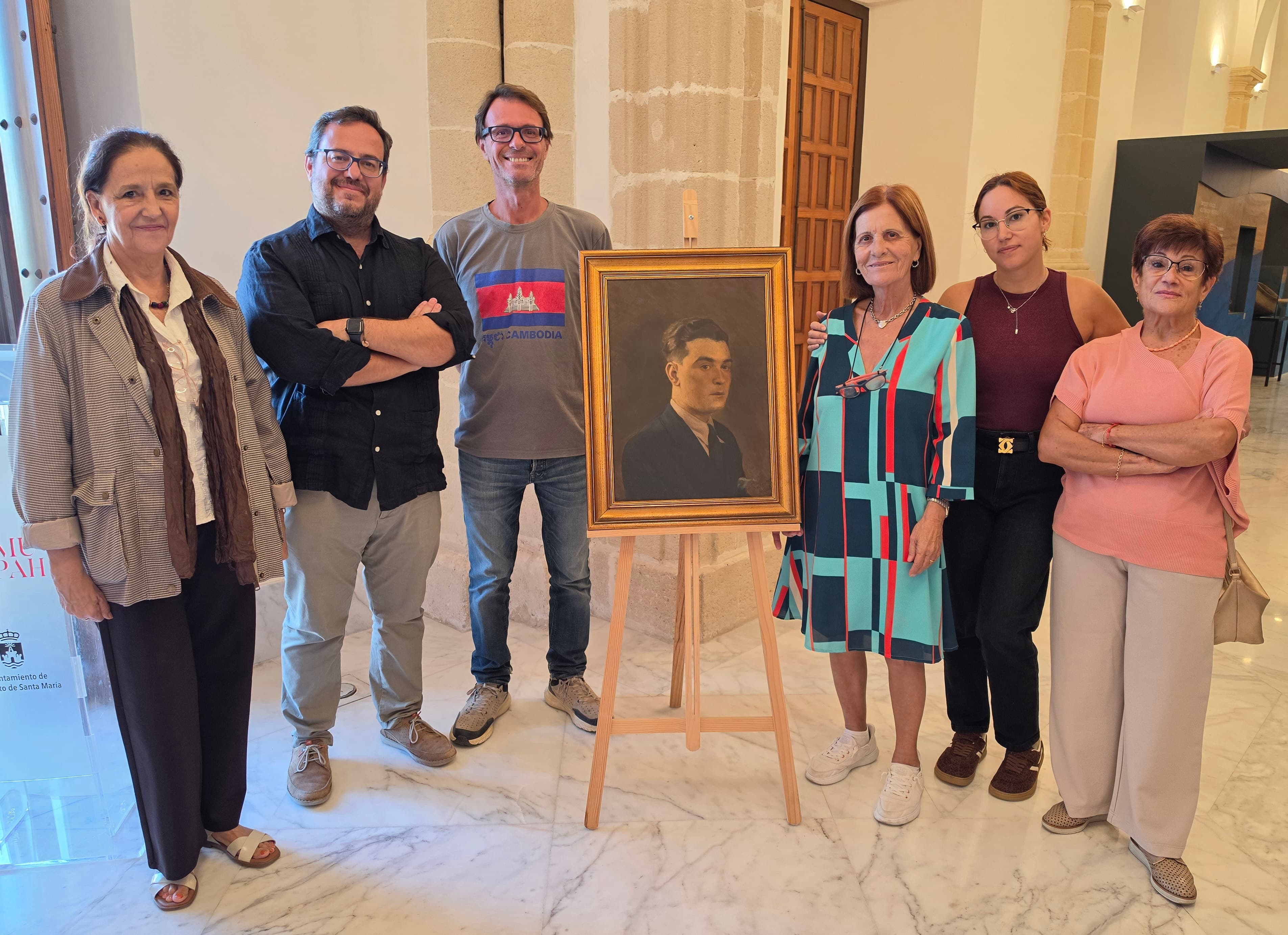 El Museo Municipal incorpora a sus fondos un retrato del pintor Manuel Cea