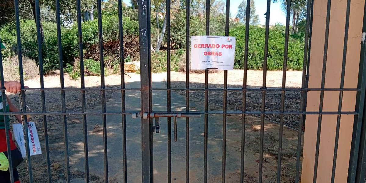El Parque de La Arboleda Perdida cierra temporalmente por trabajos de mantenimiento previos a su remodelación