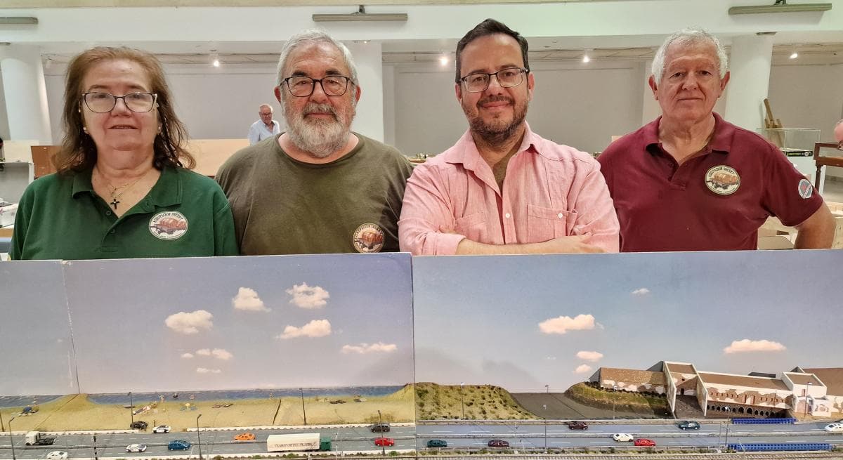 El Centro Cultural Alfonso X el Sabio acoge una exposición de maquetas ferroviarias del 19 al 24 de junio