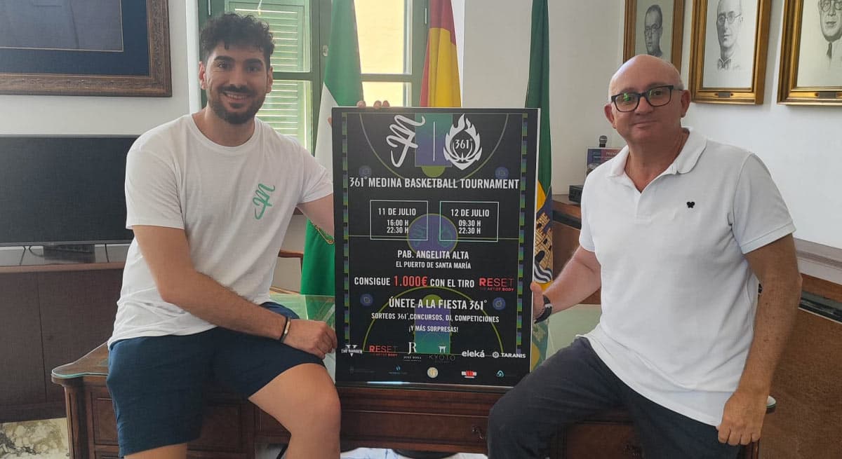 El Pabellón Angelita Alta acogerá el 11 y 12 de julio el 361º Medina Basketball Tournament, un torneo con 24 equipos y concursos para el público