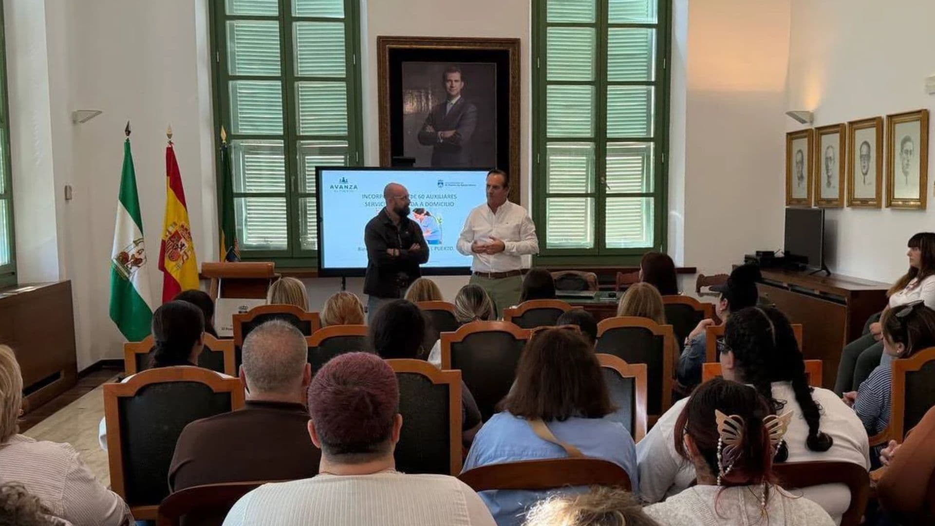 Avanza El Puerto incorpora 60 auxiliares de ayuda a domicilio y prevé sumar otros 60