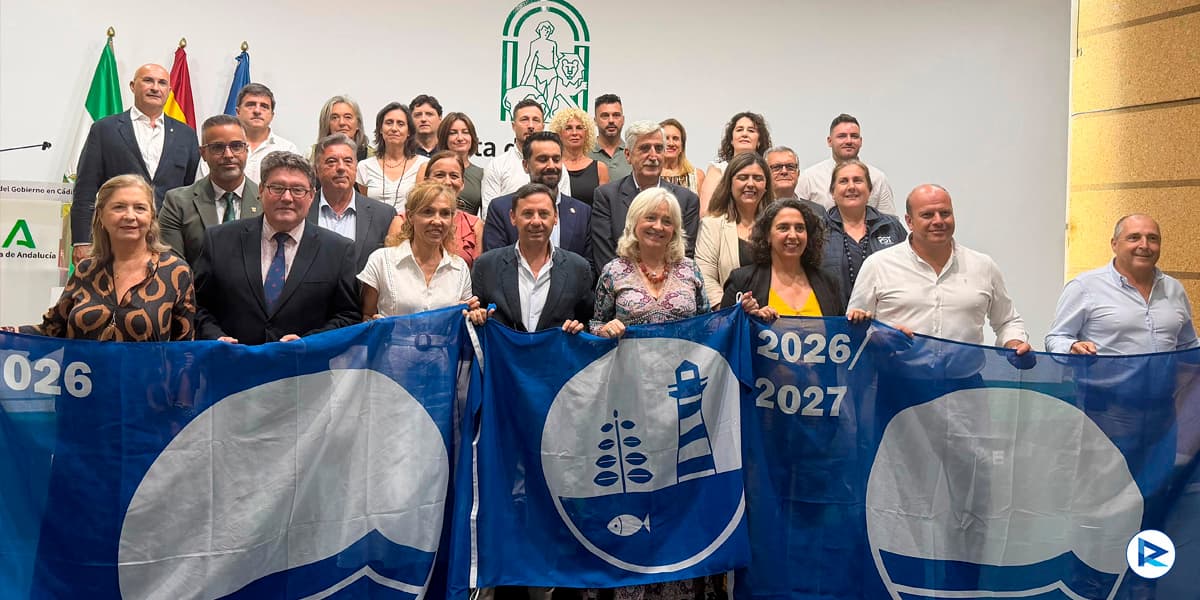 El Puerto revalida cinco Banderas Azules y el distintivo Centro Azul para el verano de 2026