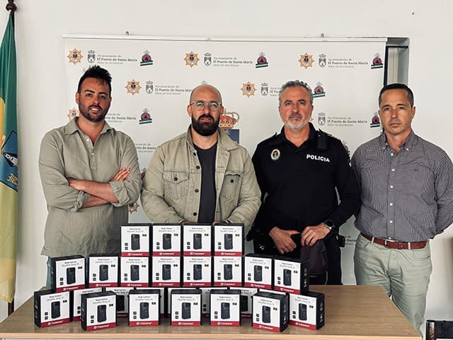 La Policía Local incorpora 75 cámaras corporales para reforzar la seguridad ciudadana