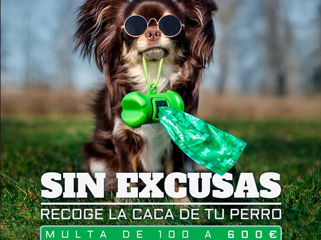 El Ayuntamiento de El Puerto inicia una campaña para que los ciudadanos recojan los excrementos de sus perros