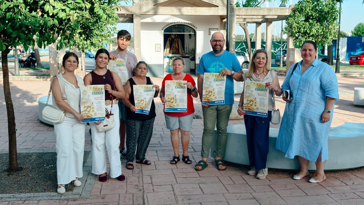 La Plaza de la Tradición acogerá este sábado una gran Fiesta del Carmen para toda la familia