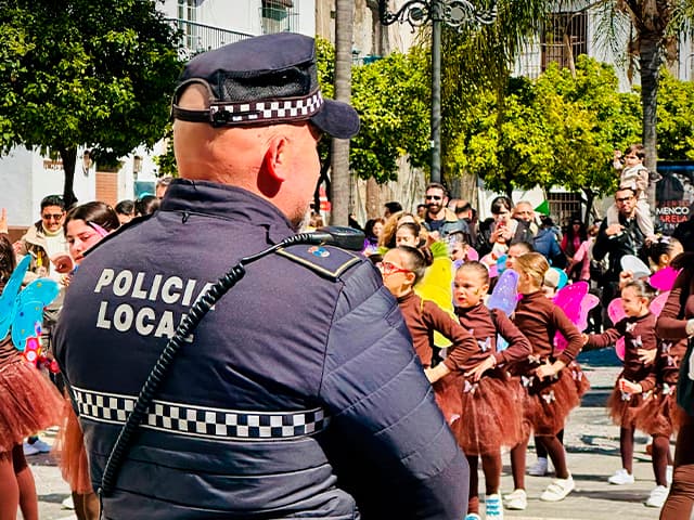 Balance positivo del dispositivo extraordinario de Policía Local durante el Carnaval
