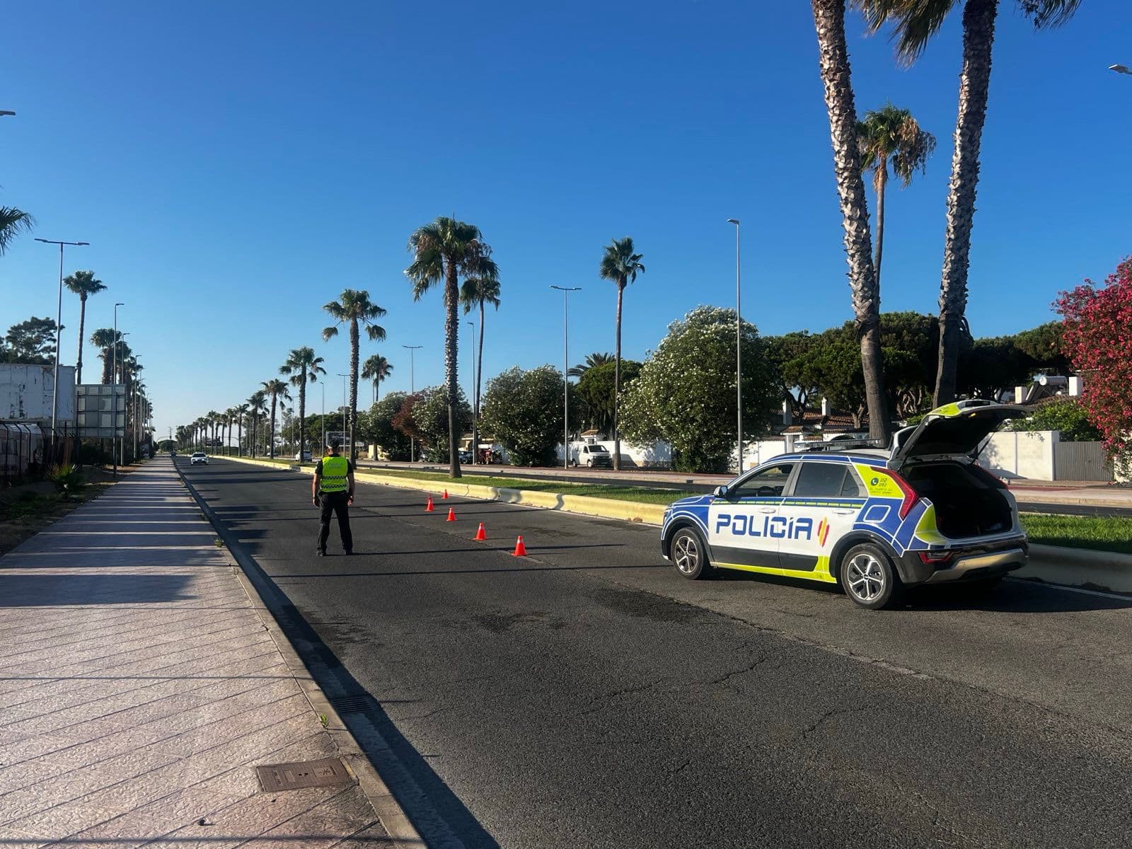 La Policía Local de El Puerto intensifica los controles preventivos y cierra el fin de semana con más de 40 alcoholemias positivas