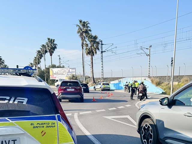La Policía Local y la Nacional intensifican los controles contra las carreras y concentraciones de motos ilegales