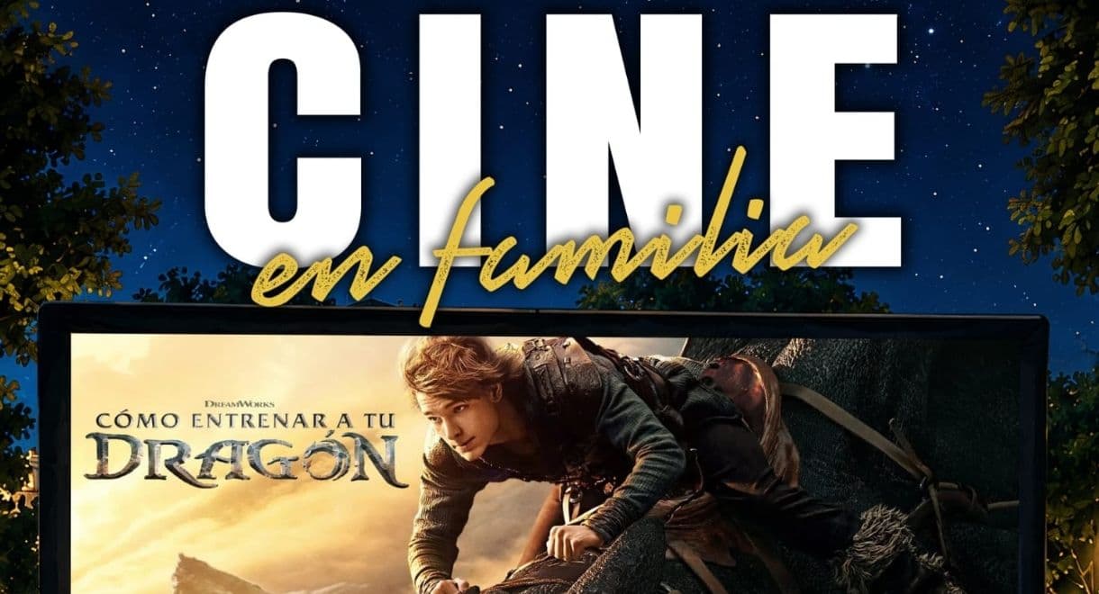 El Juncal acoge hoy sábado la proyección gratuita de "Cómo entrenar a tu dragón"