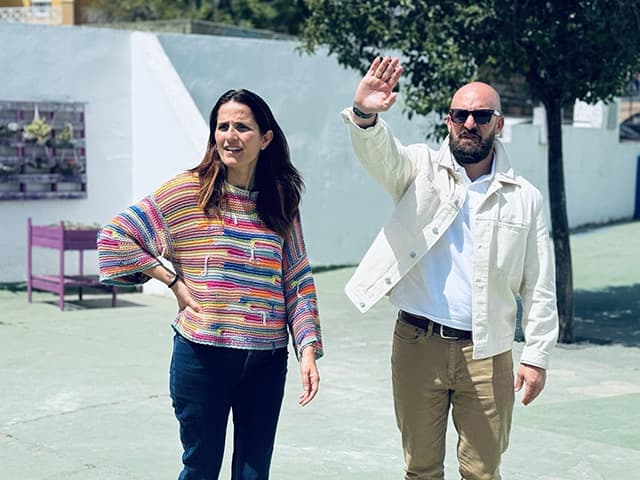 Beardo supervisa las actuaciones de mejora ejecutadas en la Escuela Infantil Las Dunas