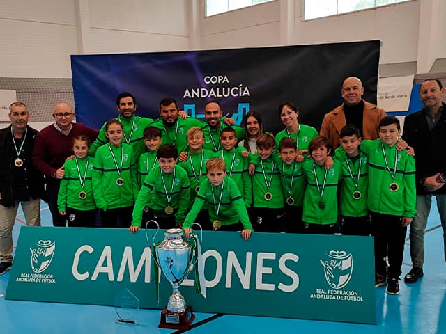 El Puerto, capital autonómica del fútbol sala con las finales de la Copa Andalucía de Selecciones Provinciales Benjamín y Alevín