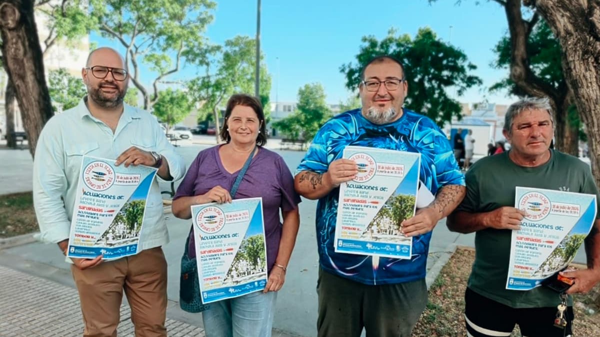 La Plaza de los Claveles acogerá este sábado la Fiesta del Tejar con música, espuma, actividades infantiles y sardinada
