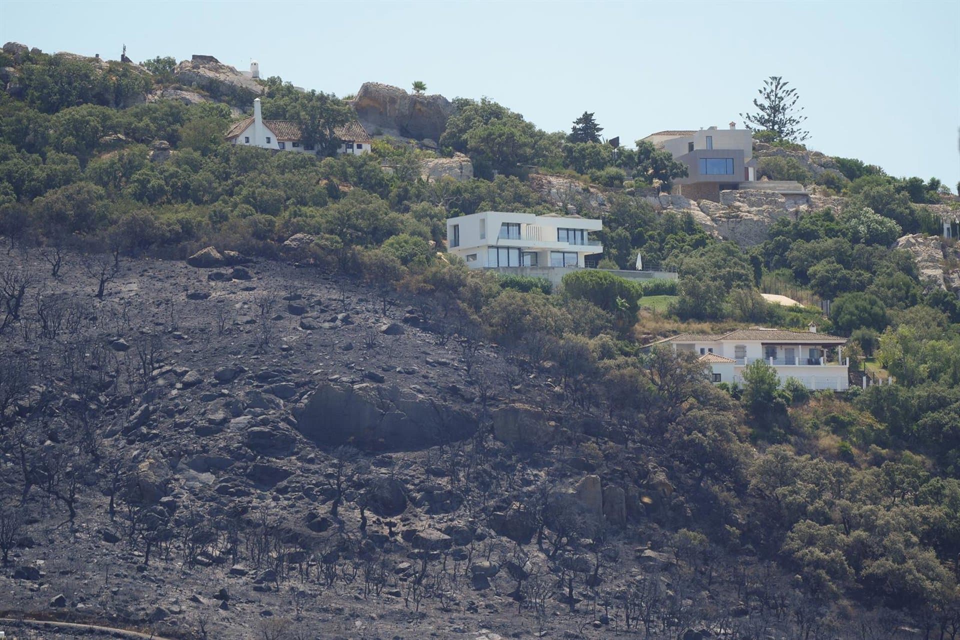 Andalucía en riesgo extremo de incendio a pesar del descenso generalizado de temperaturas