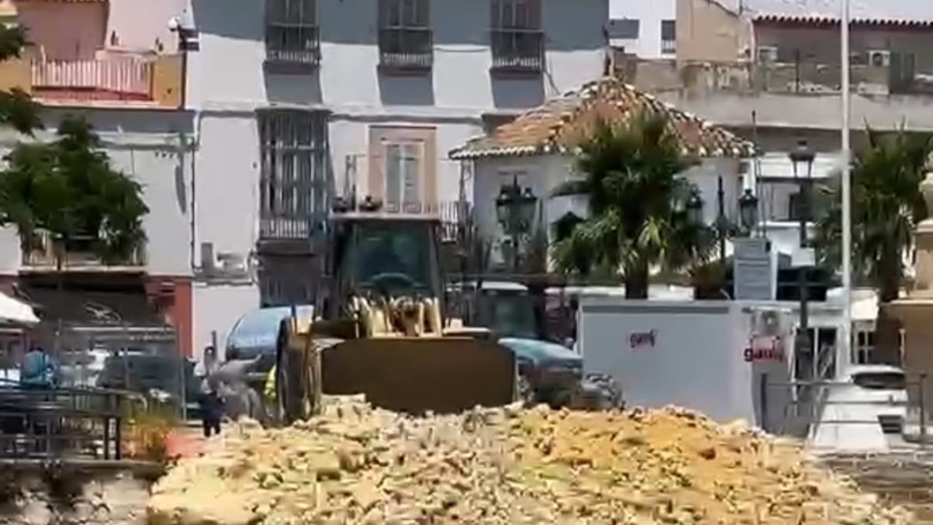 La nueva pasarela peatonal sobre el Guadalete alcanza casi el 64% de ejecución