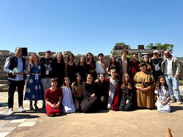 Teatro Balbo lleva el talento de El Puerto a Grecia como representante de España en el Festival Internacional Juvenil de Teatro Antiguo de Messene