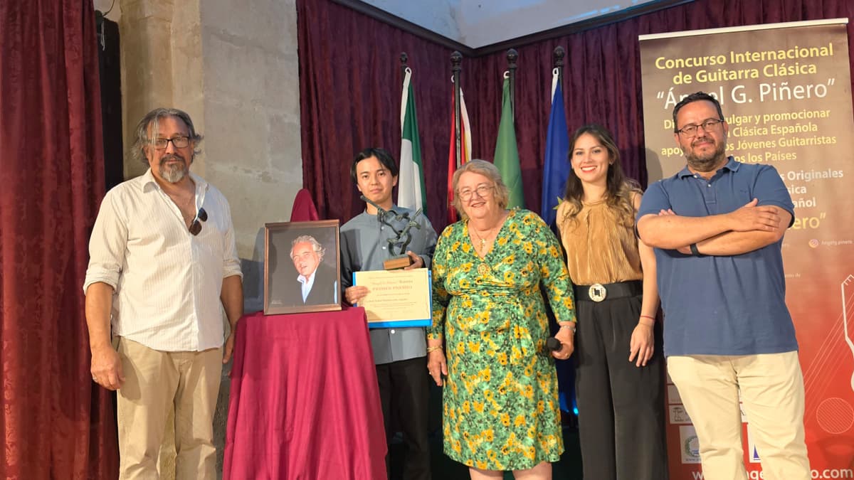 El japonés Sohta Nakabayashi gana el XIII Concurso Internacional de Guitarra Clásica "Ángel G. Piñero"