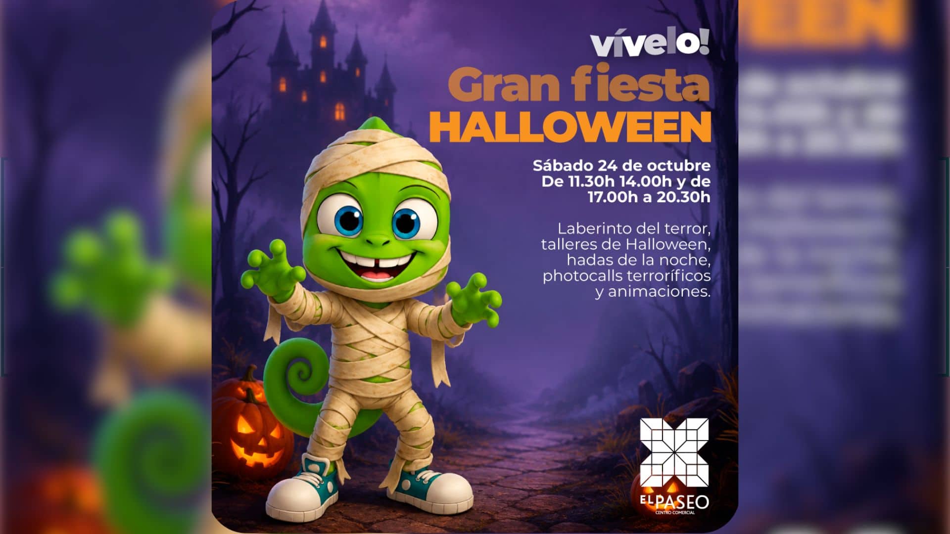 Imagen de la noticia: Halloween llega a El Paseo con un laberinto del terror, actividades y el sorteo de un iPhone 18 Pro (Ocio)