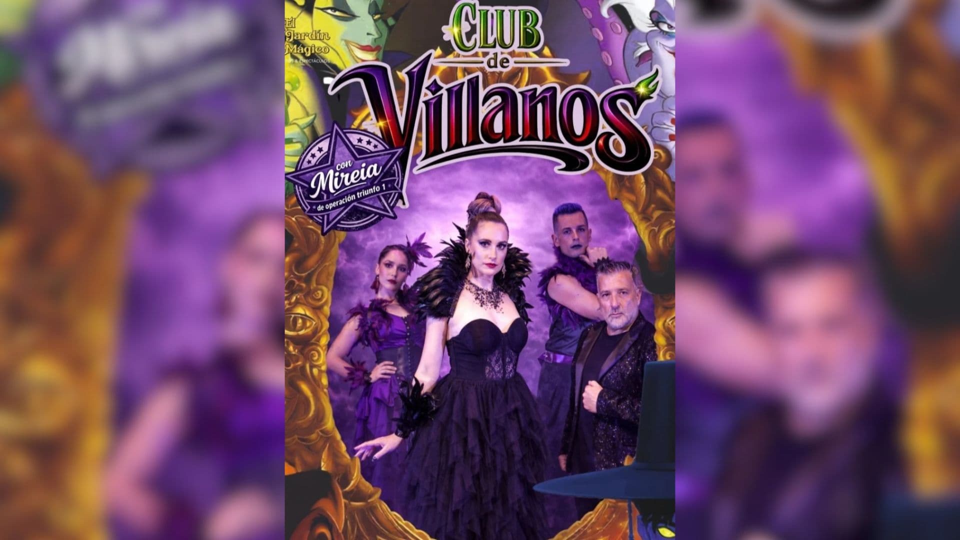 El espectáculo musical "Club de Villanos" llenará de magia y fantasía la Plaza Isaac Peral por Halloween