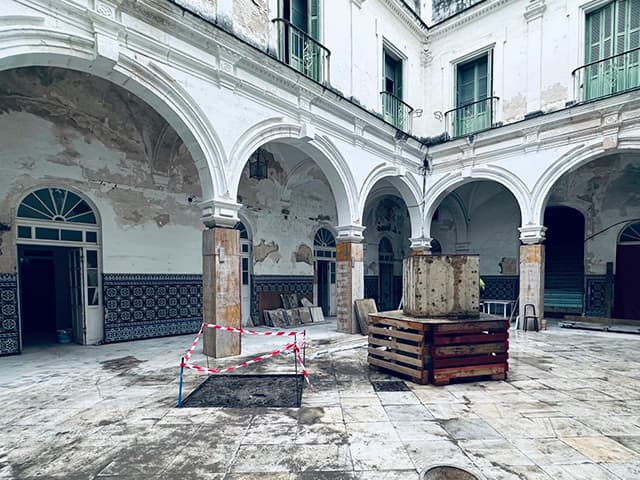 Arranca la rehabilitación del emblemático Hospital San Juan de Dios