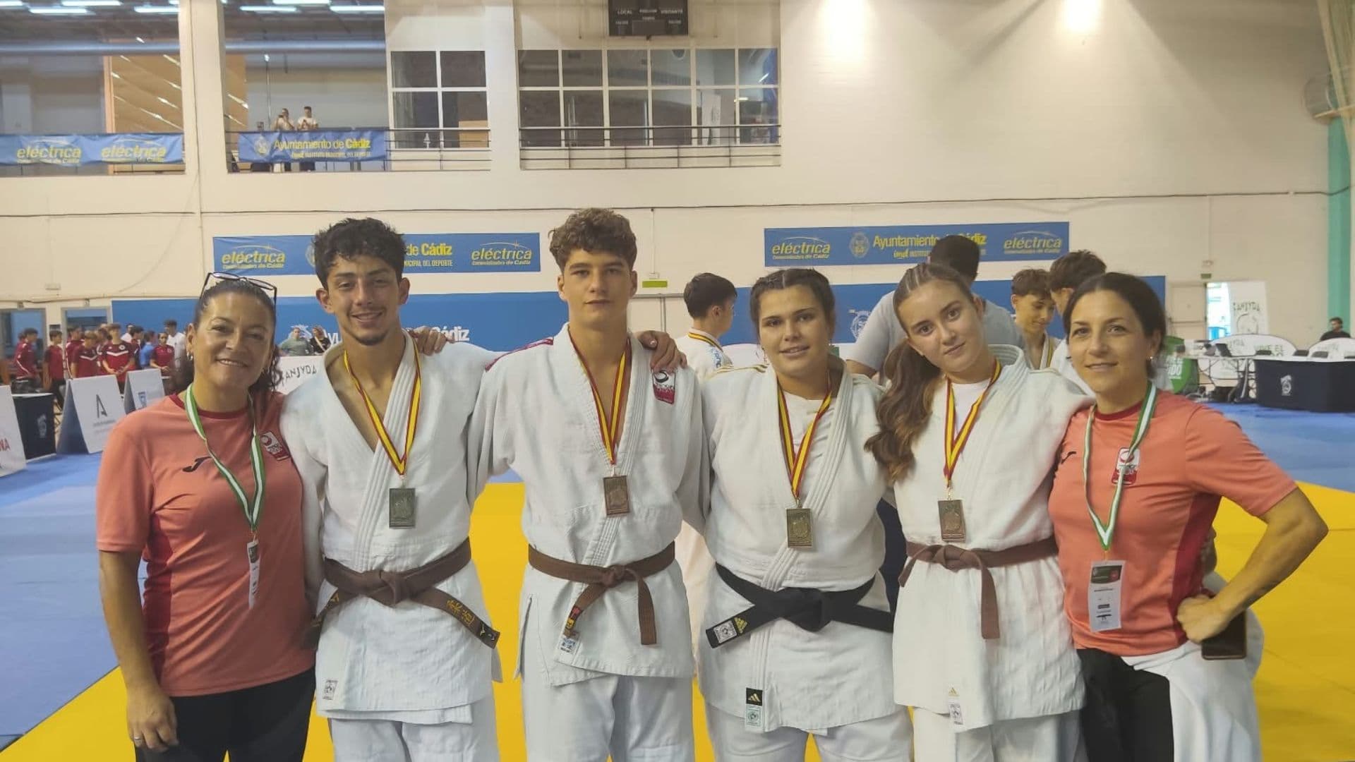 El Judo Club Tadeo consigue cuatro medallas en el Ranking Andaluz Cadete