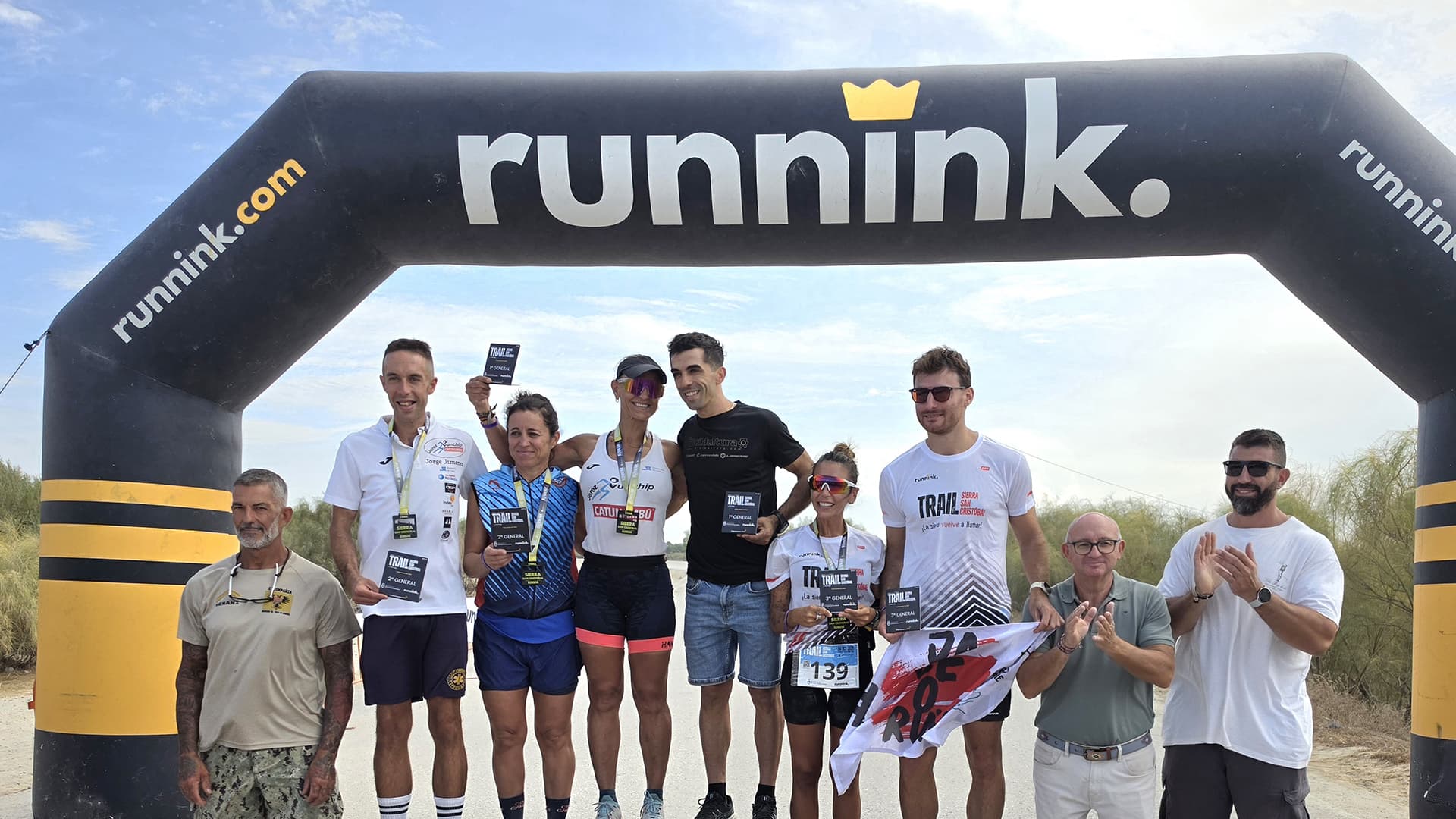 La segunda edición de la Trail Sierra de San Cristóbal reúne a 800 participantes
