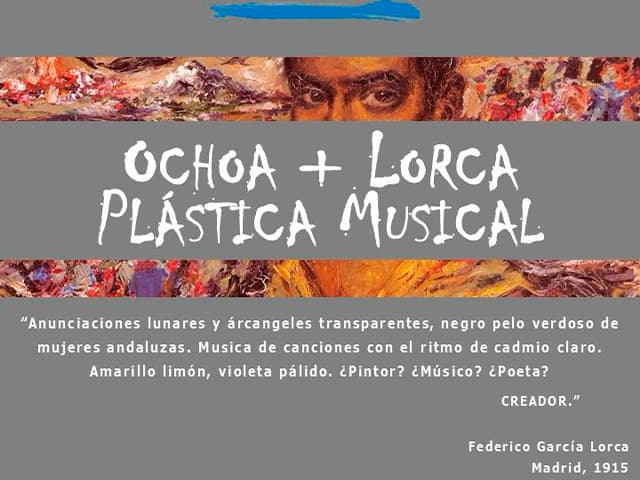 El arte de Enrique Ochoa y la poesía de Lorca se encuentran en Granada