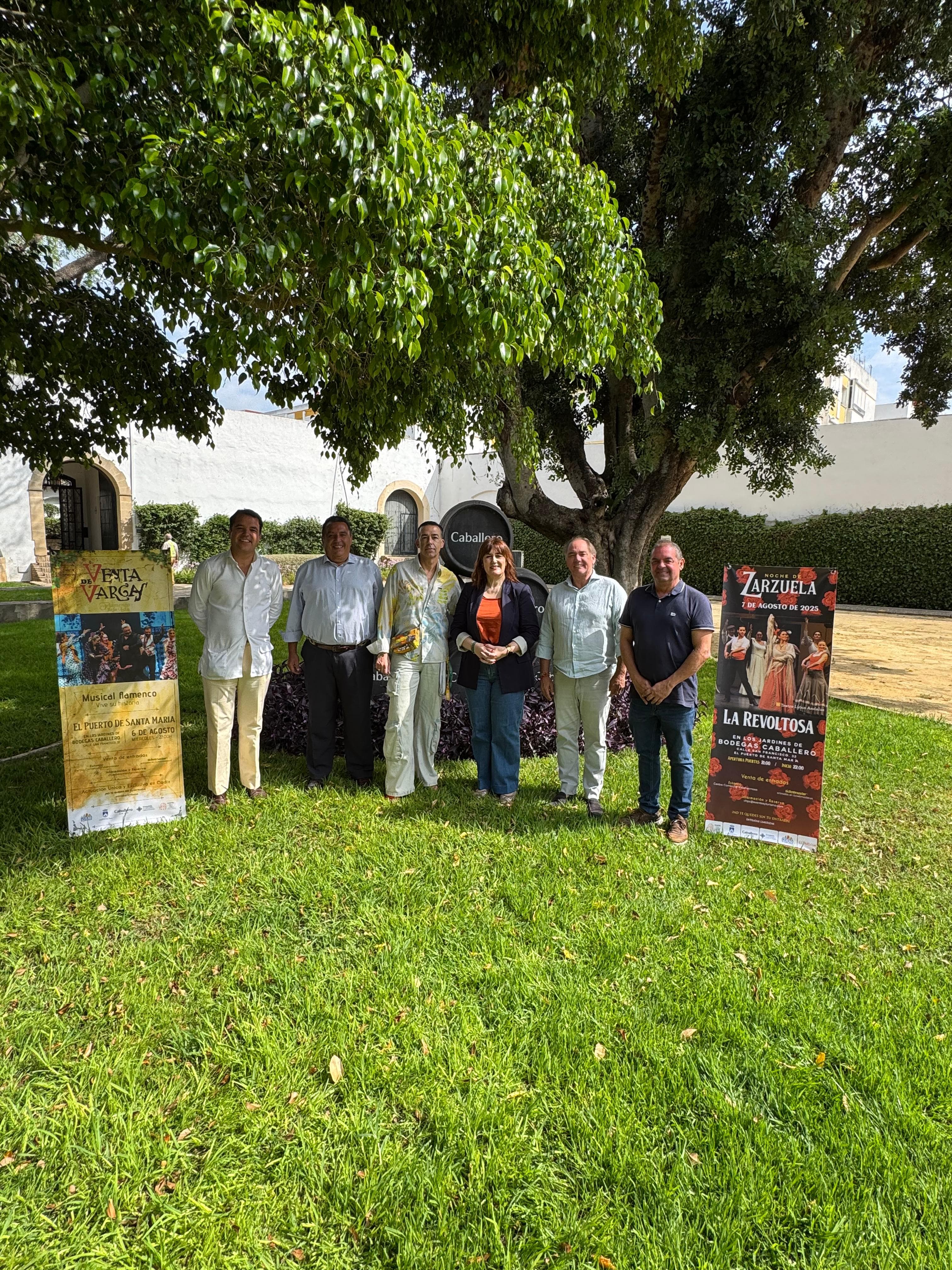 Este miércoles arranca el Musical Fest Caballero con espectáculos de flamenco y zarzuela en los jardines de Bodegas Caballero