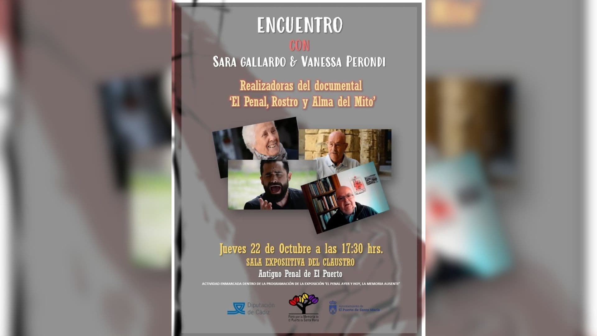Sara Gallardo y Vanessa Perondi protagonizan mañana jueves un encuentro sobre el documental "El Penal, rostro y alma del mito"