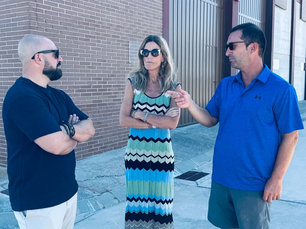 El alcalde Germán Beardo visita las obras de la primera piscina de olas artificiales para iniciarse en el surf de Andalucía y la primera de España abierta al público