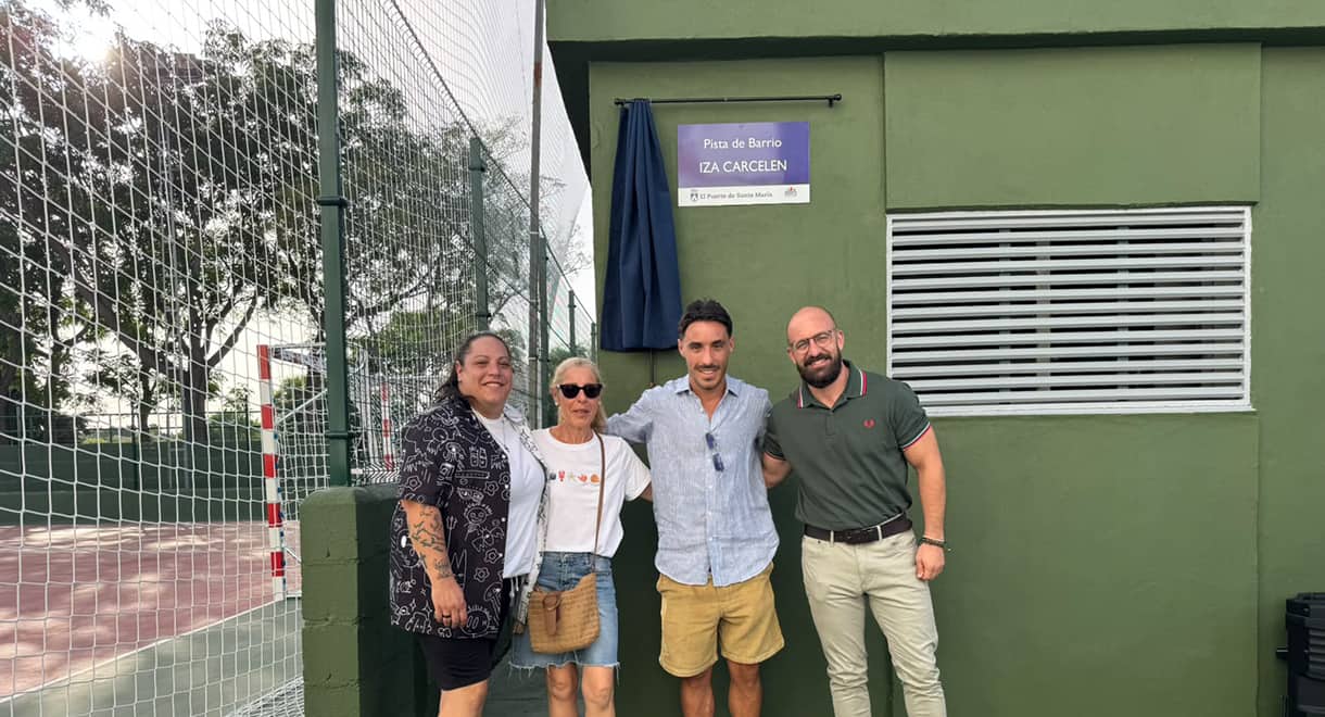 Imagen de la noticia: Inaugurada la Pista Deportiva Iza Carcelén en Pinillo Chico (Deporte)
