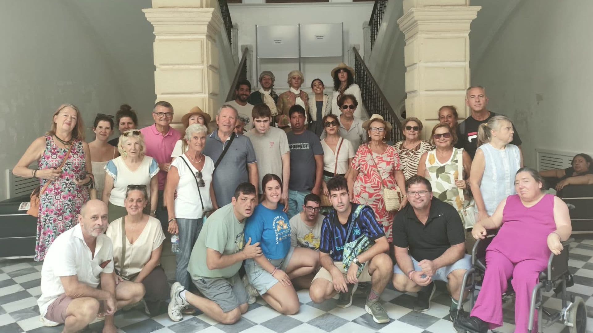 Una ruta teatralizada revive en El Puerto la historia de los Cargadores a Indias