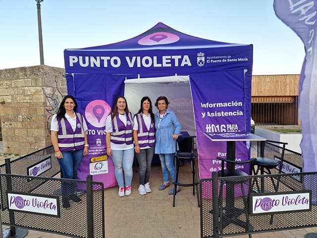 La Concejalía de Igualdad activa un Punto Violeta durante la Motorada para prevenir agresiones sexuales