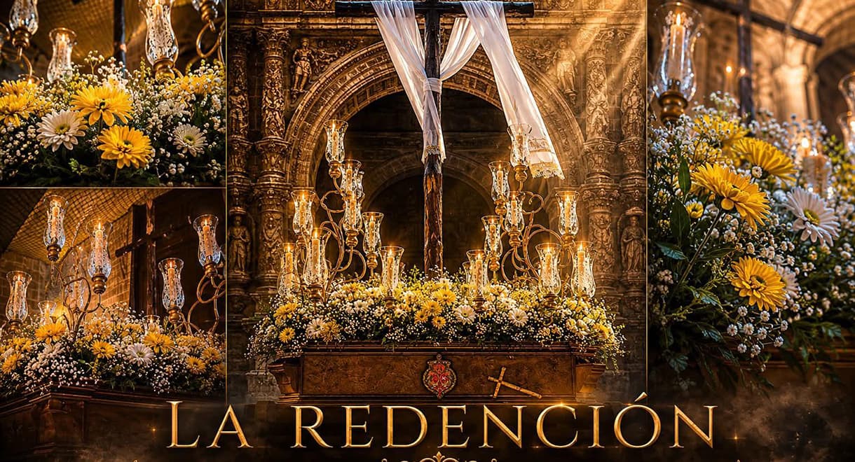 La Cruz de Mayo de la Redención recorre esta tarde las calles del centro