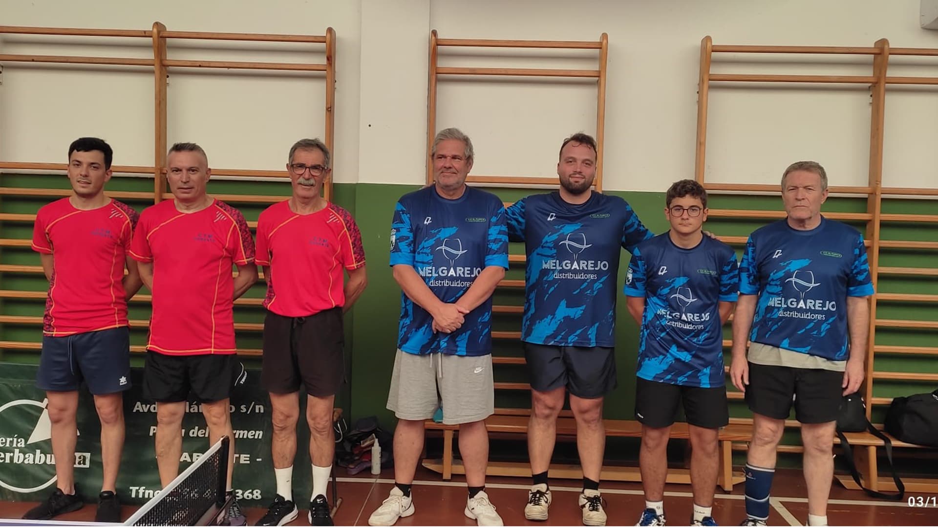 Tres nuevas victorias para los equipos del CD El Puerto Tenis de Mesa