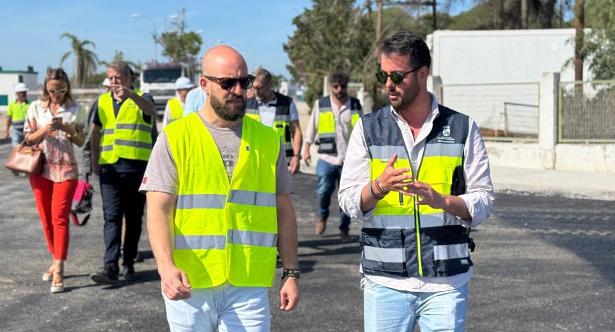 La rotonda de La Puntilla estará operativa a final de mes