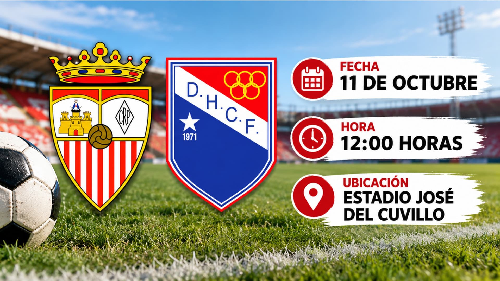 Radio Puerto vuelve mañana domingo al José del Cuvillo para retransmitir el Racing-Dos Hermanas CF 1971