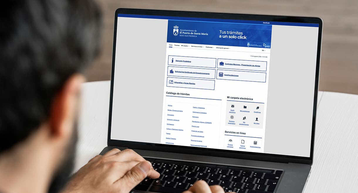 La tramitación electrónica municipal supera los 15.000 registros de entrada en el primer semestre de 2026