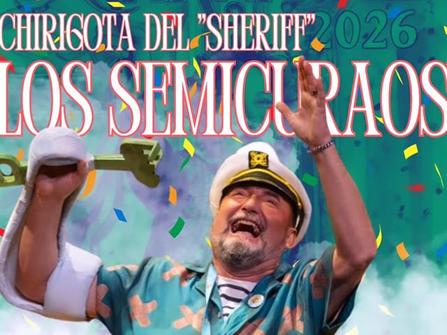La chirigota del Sheriff actuá esta tarde en la Plaza del Castillo