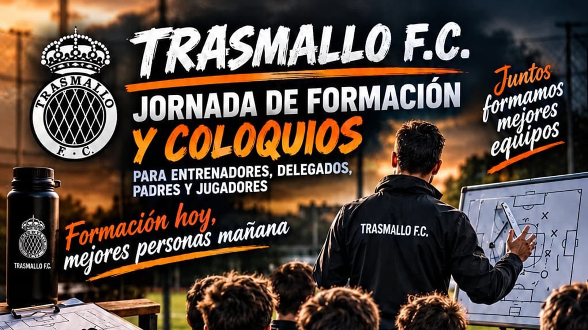 El Trasmallo FC organiza jornadas formativas sobre seguridad, salud y valores en el fútbol base