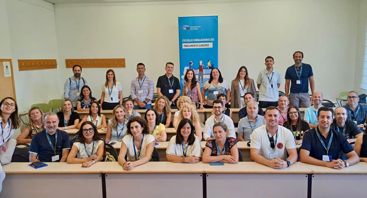 El IES Valdelagrana y el Colegio Luisa de Marillac representan a El Puerto en el encuentro nacional de Escuelas Embajadoras del Parlamento Europeo