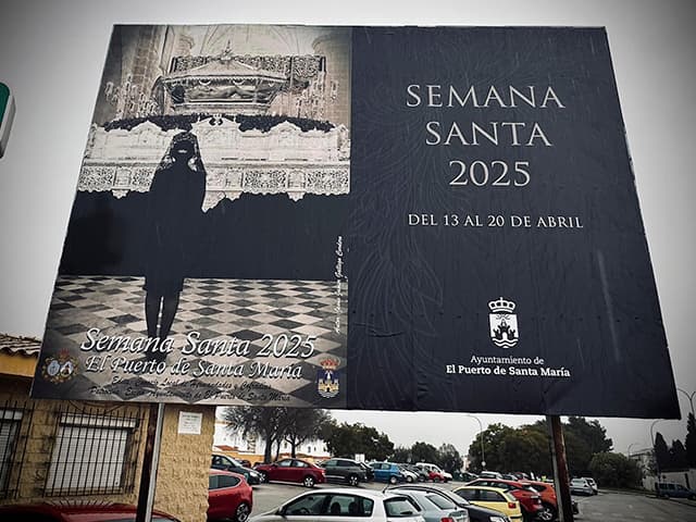 El cartel de la Semana Santa 2025 se apodera de las calles portuenses
