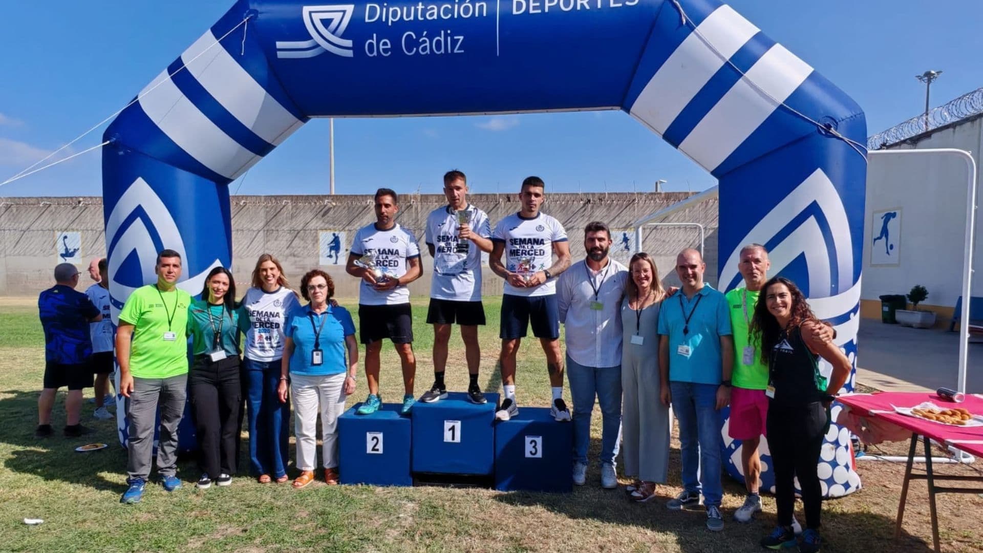 Puerto III acerca el deporte a los internos con motivo de la festividad de la Merced