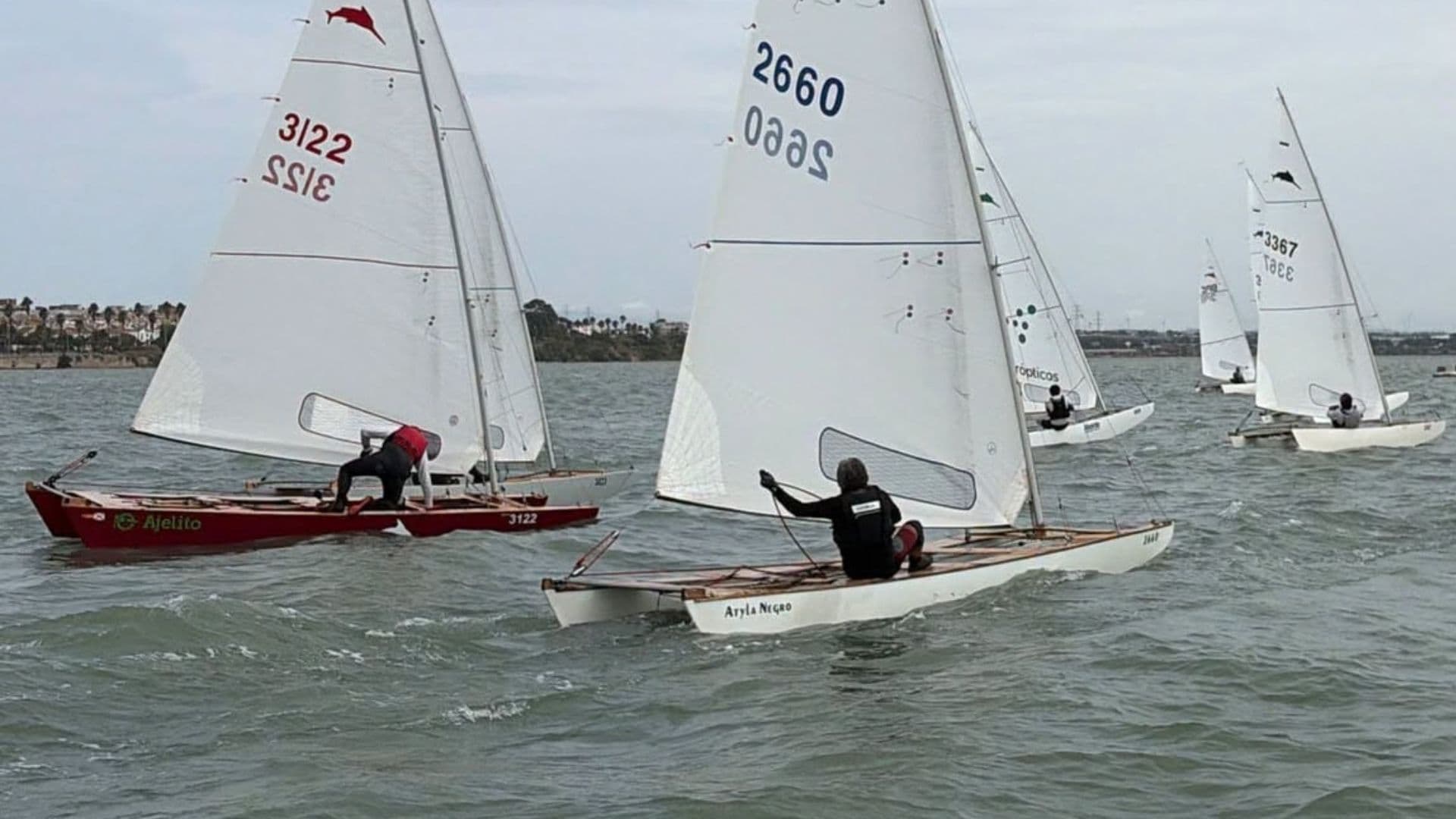 El portuense Luis Alfonso Pérez Nogués se corona en la Copa de Andalucía de Patín a Vela