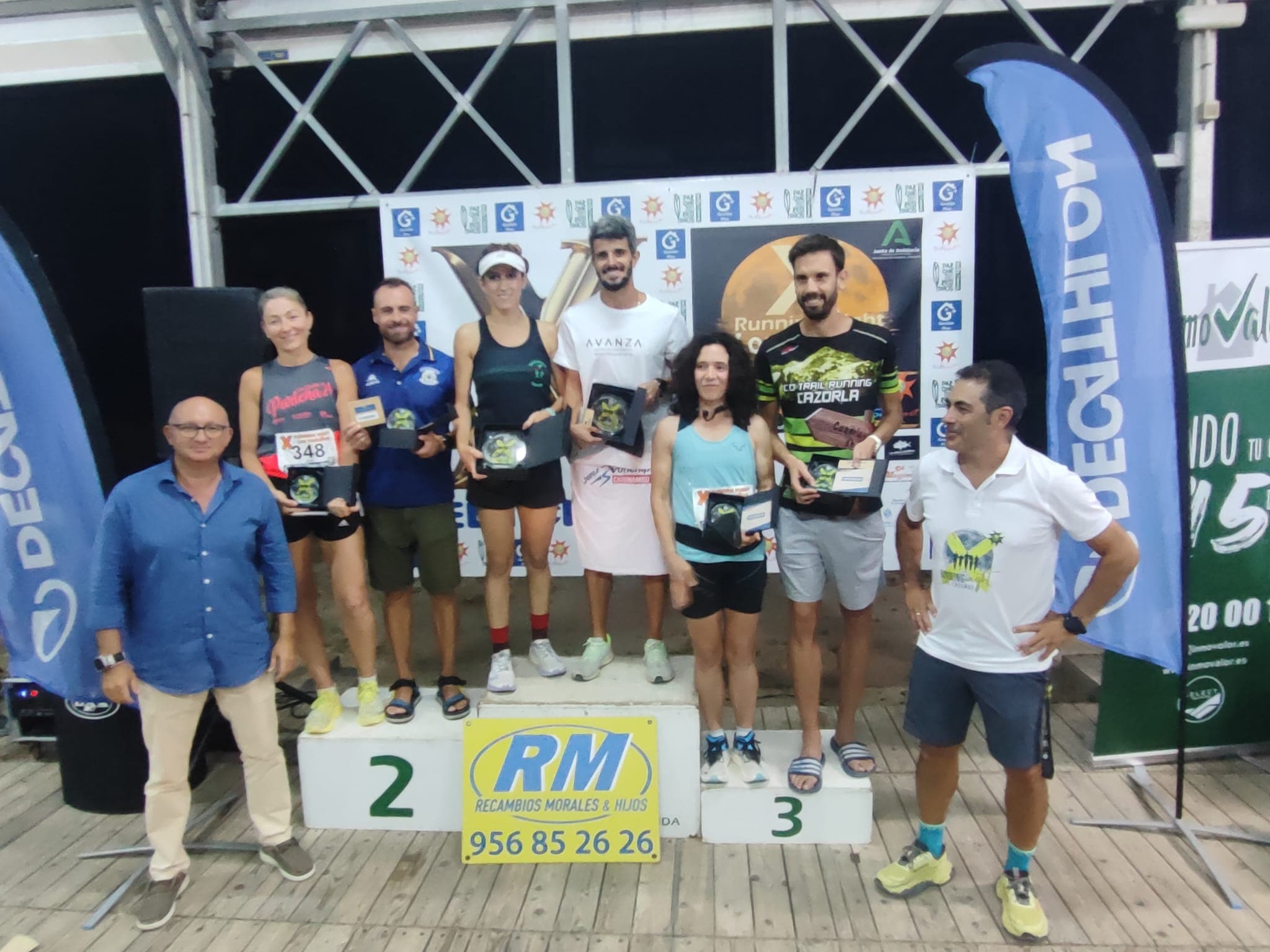 Éxito de participación en la X Running Night Los Toruños, superando los 800 corredores